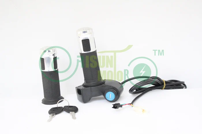 Ebike LED дисплей напряжения поворот дроссельной заслонки акселератора руль для 12