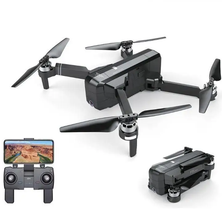Радиоуправляемый квадрокоптер rccity SJRC F11 GPS Wi Fi FPV камера 1080P время полета 25 минут
