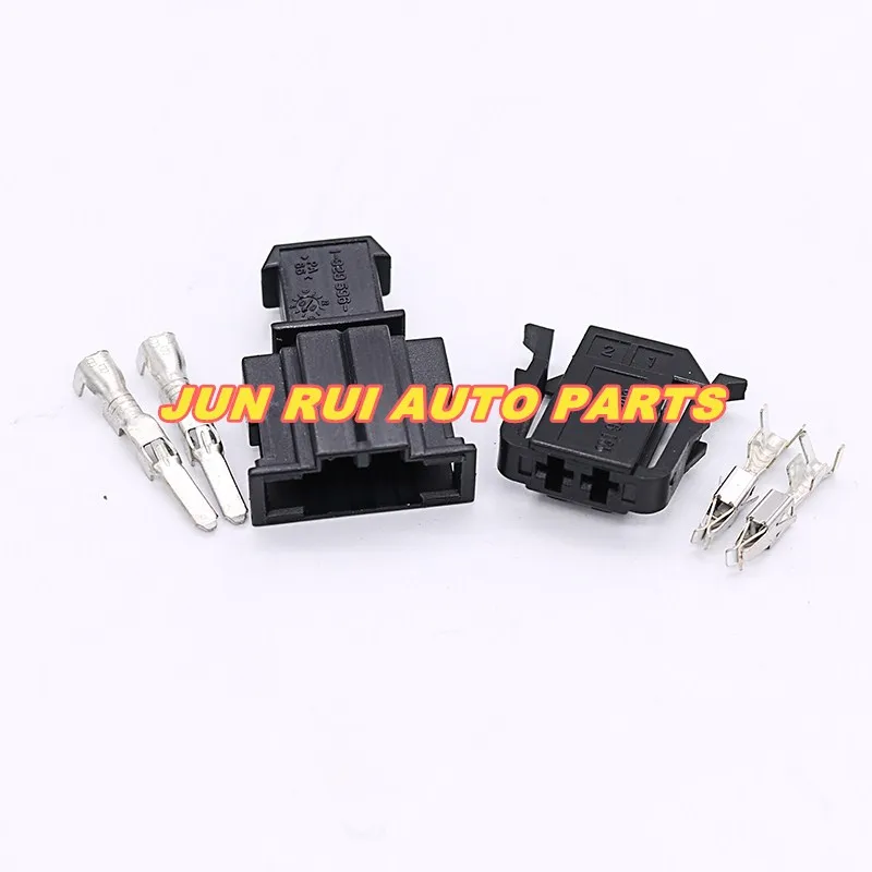 

10pcs/lot 2 Pin/Way Female Male Auto 2 Pin ABS Sensor Wire Harness Connector Socket Use For VW Golf