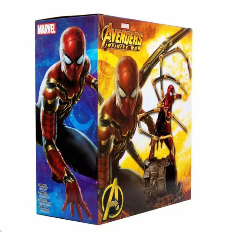 Marvel Мстители Бесконечность войны ARTFX + Железный Человек-паук фигурка игрушки