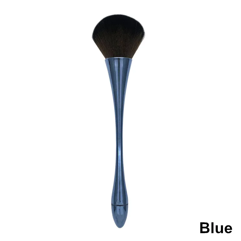 Blue 1 шт., инструменты для макияжа, набор кистей для макияжа, профессиональная основа для лица, косметическая пудра, набор кистей для смешивания, Высококачественная Кисть для макияжа - Handle Color: Blue