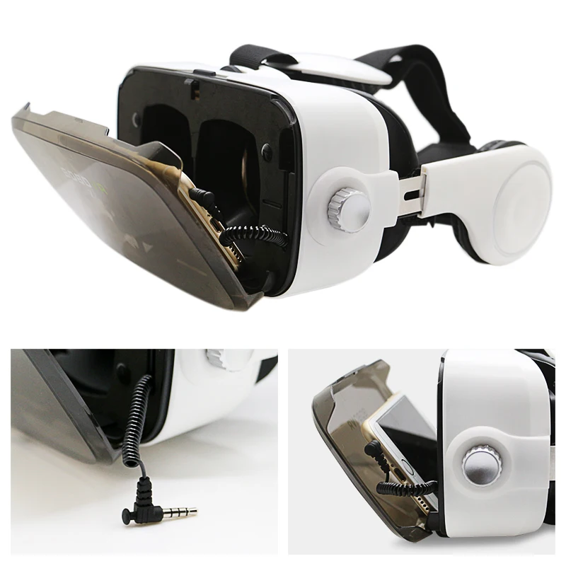 BOBOVR Z4 VR Box Мини 3D очки виртуальной реальности очки Google cardboard гарнитура bobo наушники VR для 4,3-6,0 дюймового смартфона