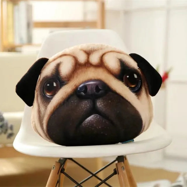 10 Подушка с 3D принтом в виде животных, кошки, свиньи, собаки, для лица, автомобильное сиденье, подушка для шеи, подголовник, прекрасный Автомобильный подголовник для безопасности, Автомобильный интерьер - Цвет: 10