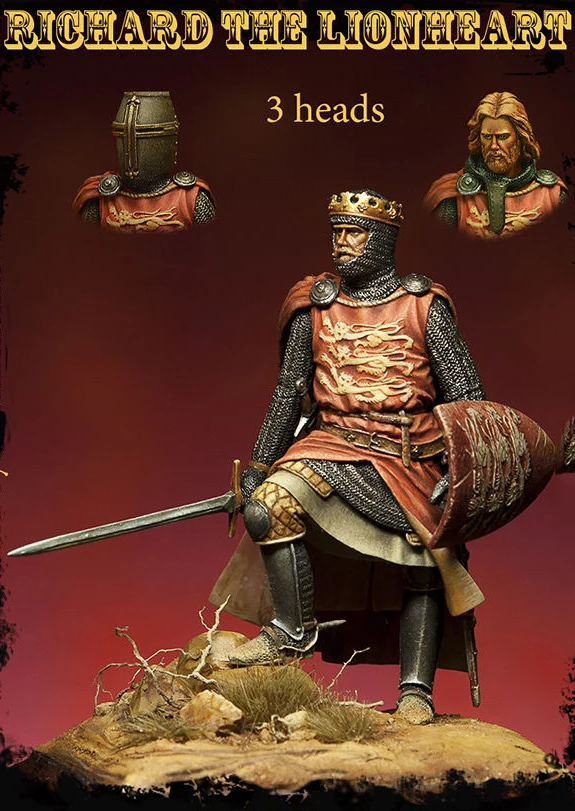 1/24 75 мм Фэнтезийный человек стоячий воин старинная игрушка модель из смолы