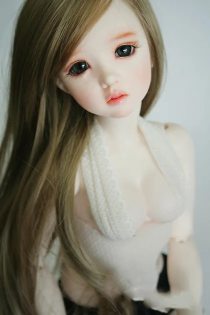 1/3 масштаб телесного цвета BJD девушка SD совместное Кукла Смола Модель игрушка в подарок, не включает в себя одежду, обувь, парик и другие аксессуары D2080