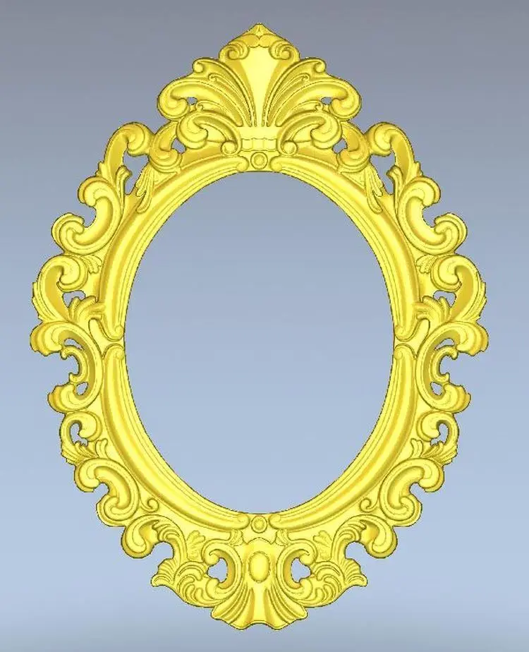 

3d model relief for cnc in STL file format Frame_4