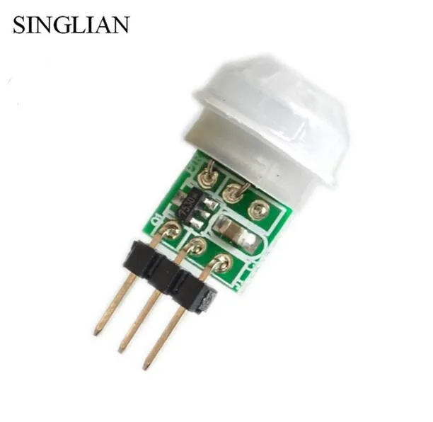 HC-SR501 HC-SR505 AM312 Отрегулируйте пироэлектрический инфракрасный Мини PIR модуль датчик движения Детектор модульный кронштейн для arduino