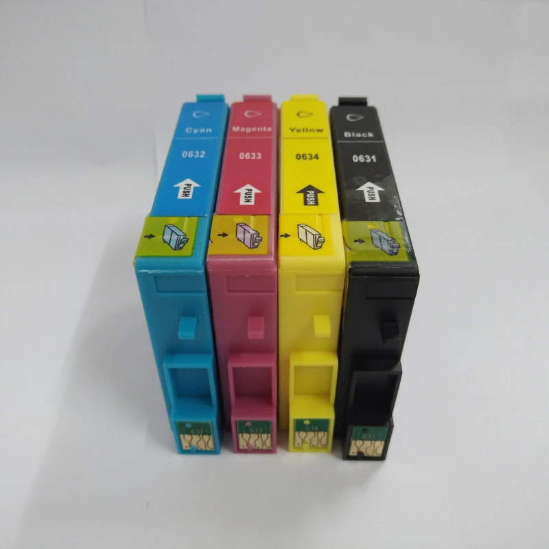 Чернильные картриджи einkstore T0631 T0634 для Epson Stylus C67 C87 CX4100 CX4700 CX3700 C87PE epson t0631|ink cartridge|ink