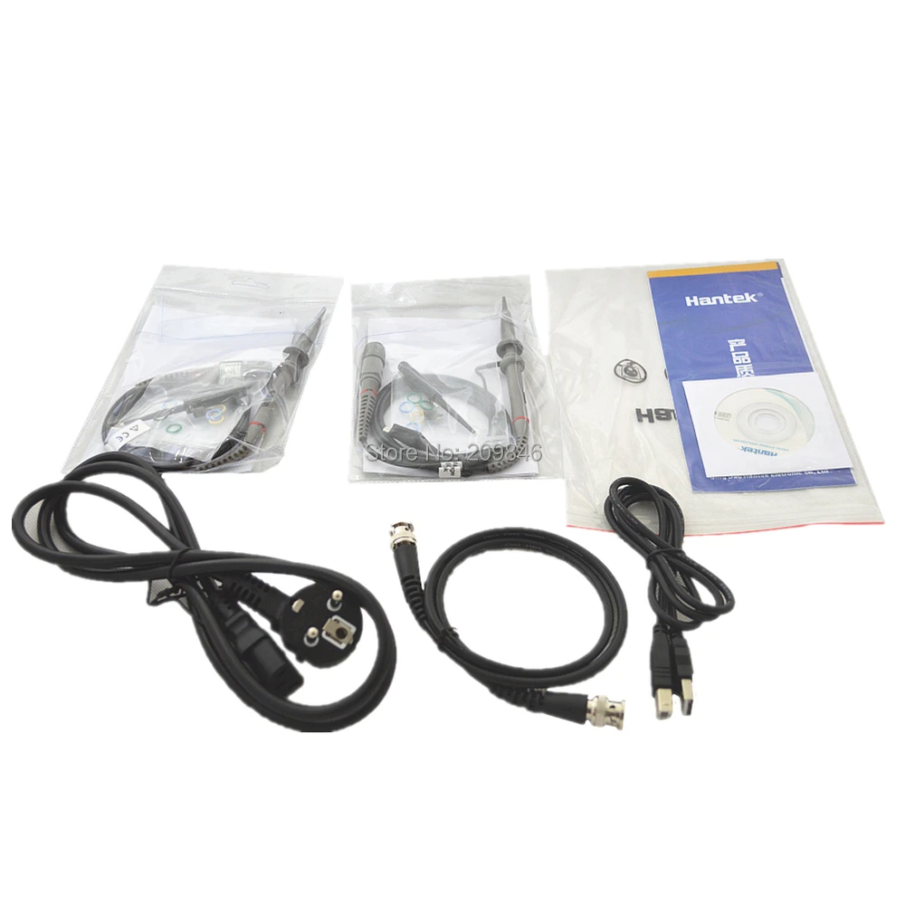 H205 Hantek dso4072c 2 канальный цифровой осциллограф 1 канал произвольные/Функция