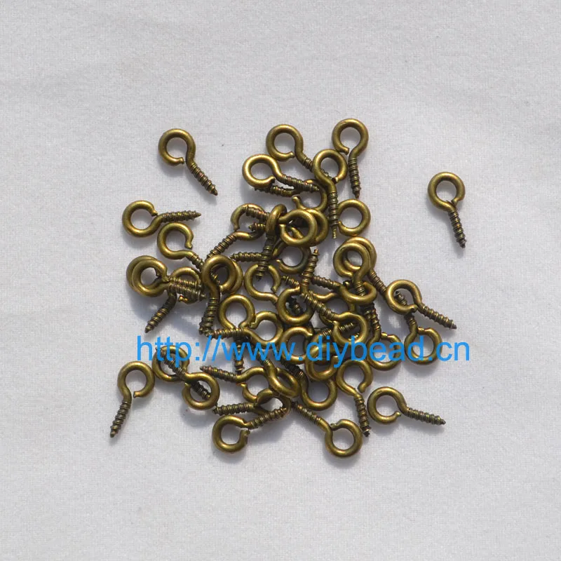 100 шт./лот модные аксессуары для ювелирных изделий сделай сам материал из сплава