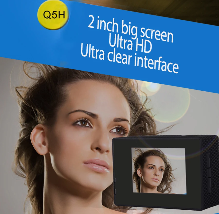 Богатая 4K экшн-камера Q5 pro Ultra HD WiFi Full 1080P спортивная камера 60 кадров в секунду Спортивная Dv Cam go подводный водонепроницаемый камеры для шлемов