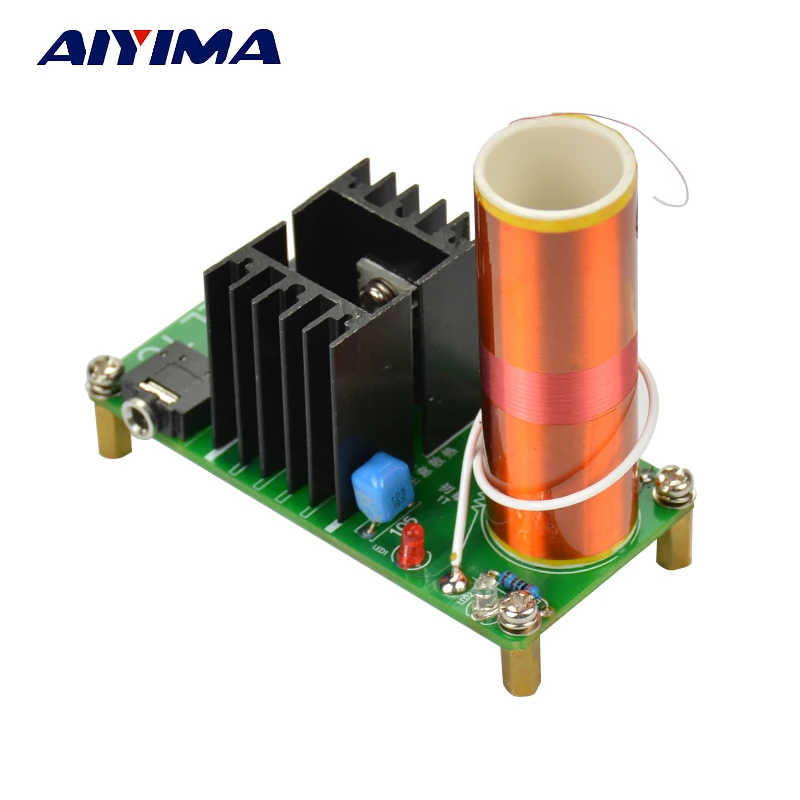 Aiyima 24 в 15 Вт мини-музыкальная стандартная беспроводная передача Тесла Diy плата |