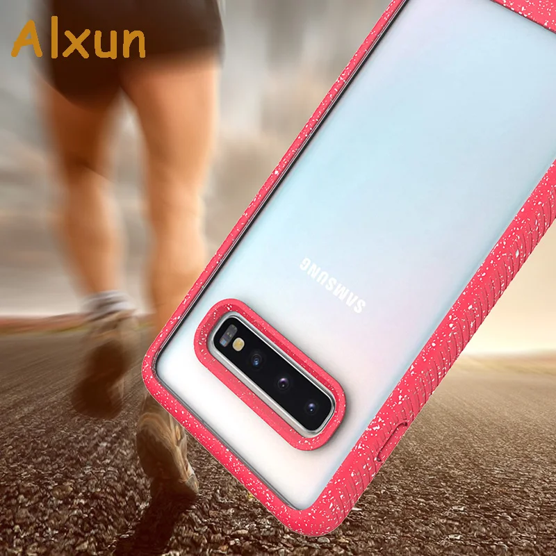 Чехол Alxun для Samsung S10 Plus противоскользящий ударопрочный полноразмерный чехол из