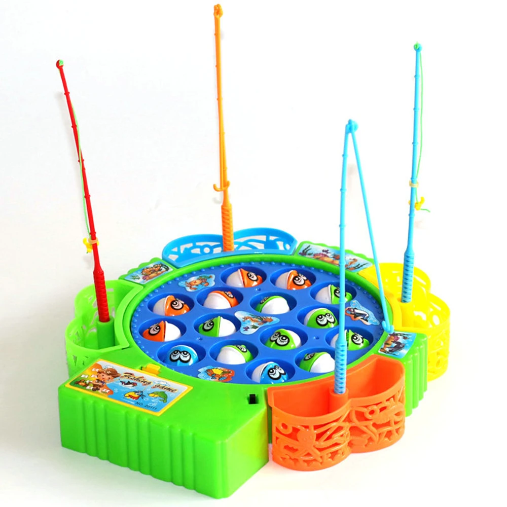 Fishing Toys Learning Baby Educational Toy Electric Fish Plastic Magnetic Set Game Kids Gifts Children Outdoor | Игрушки и хобби