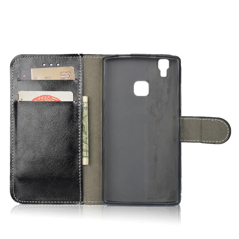 J&R Leather Case For Doogee X5 Max Flip Cover Max/X5 Pro 5.0 inch Wallet Stand Protective Phone Bags&Cases | Мобильные