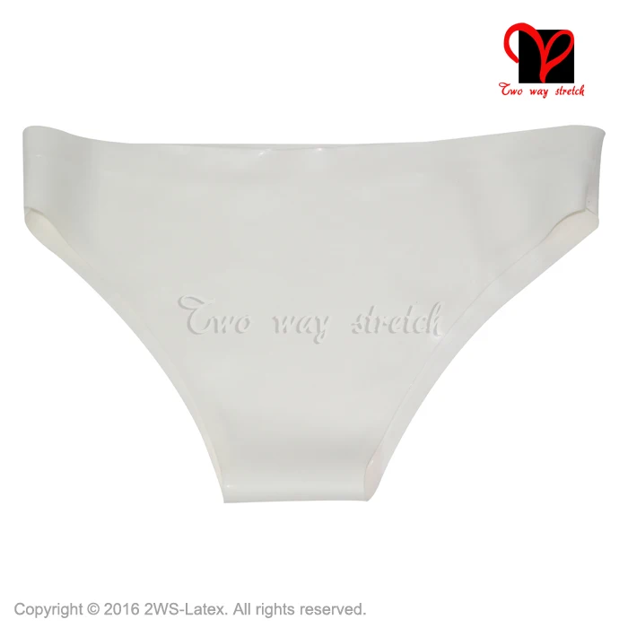Flesh Plain Latex Briefs Underwear shorts Sexy Classic low cut ubber Underpants bottoms pants KZ-012