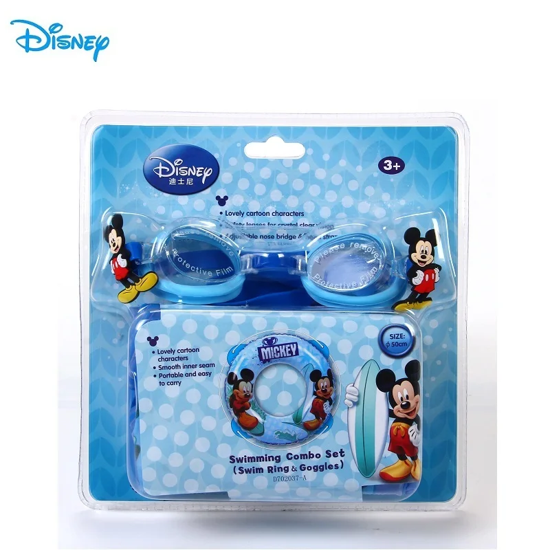Disney плавательный ming кольцо и очки одежда для плавания надувной плавательный круг детские надувные изделия для плавания бассейн поплавок водные виды спорта игрушка для детей