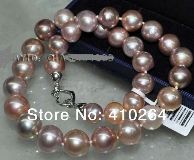 $ Wholesale_jewelry_wig бесплатная доставка 12-15 мм настоящие ювелирные изделия огромное