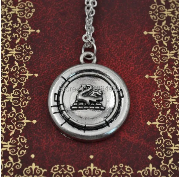 Оптовая продажа 24 шт./лот Белоснежка цепочка с подвеской Once Upon A Time Эмма лебедь