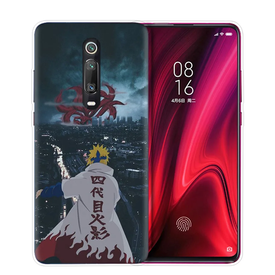 Чехол аниме Наруто для Xiao mi Red mi Note 7 8T 7S K20 8A S2 6 6A 7A 5 Pro mi Play 9T A1 A2 8 Lite Poco F1 силиконовый чехол для телефона
