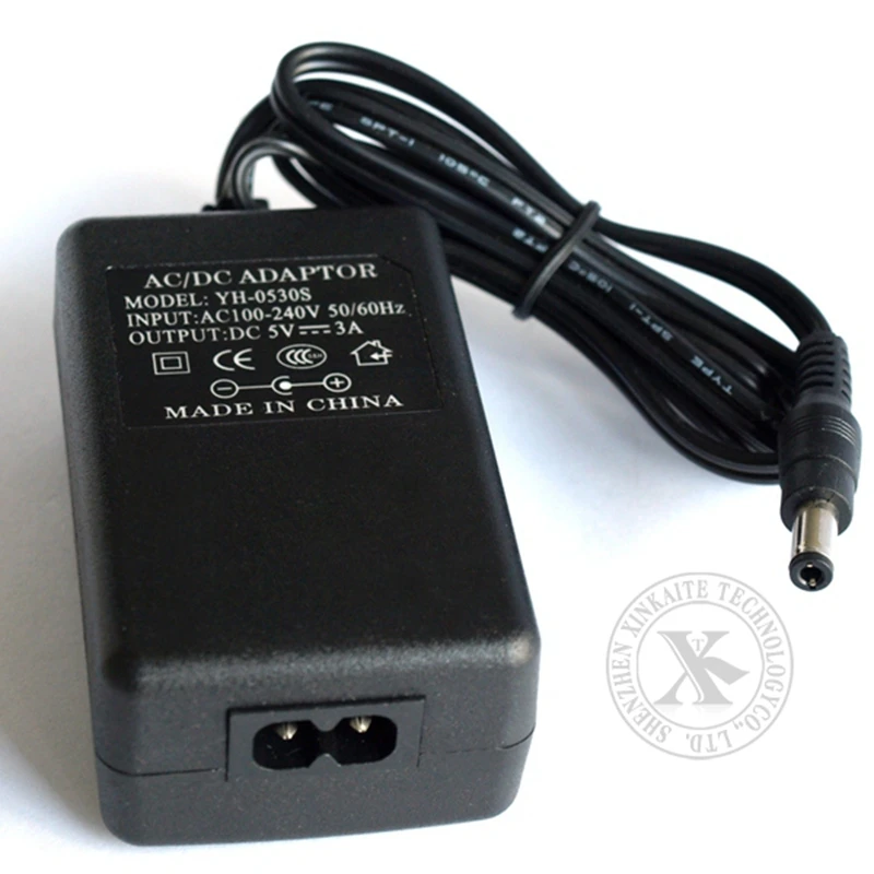 Xinkaite переключение Питание Зарядное устройство AC 100 240V DC/DC 5V 3A 15 Вт AC/DC адаптер