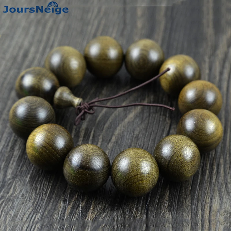 Натуральные мрачные бамбуковые браслеты из натурального дерева с высоким