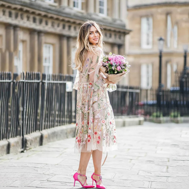 BOHO пляжное летнее кружевное Длинное Платье женское 2019 сексуальная прозрачная
