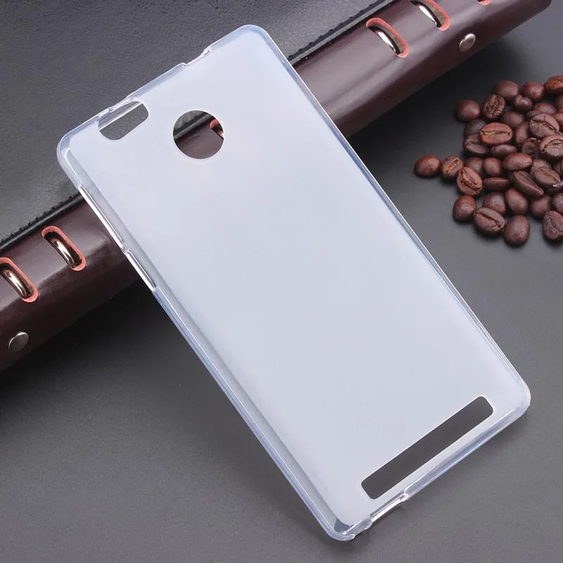 Белый прозрачный гелевый ТПУ тонкий мягкий анти Лыжный чехол для Leagoo Shark 1 Shark1 6 0