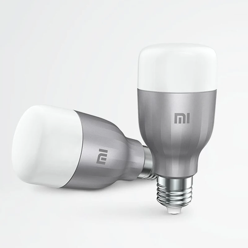 Умная Светодиодная лампа Xiaomi Mi глобальная версия 10 Вт 800 люмен умный телефон Mijia