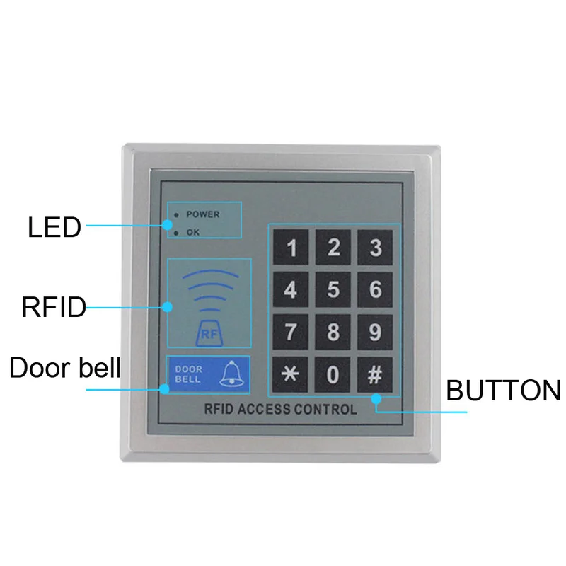 Система контроля доступа RFID Электрический IC/ID карта устройство блокировки