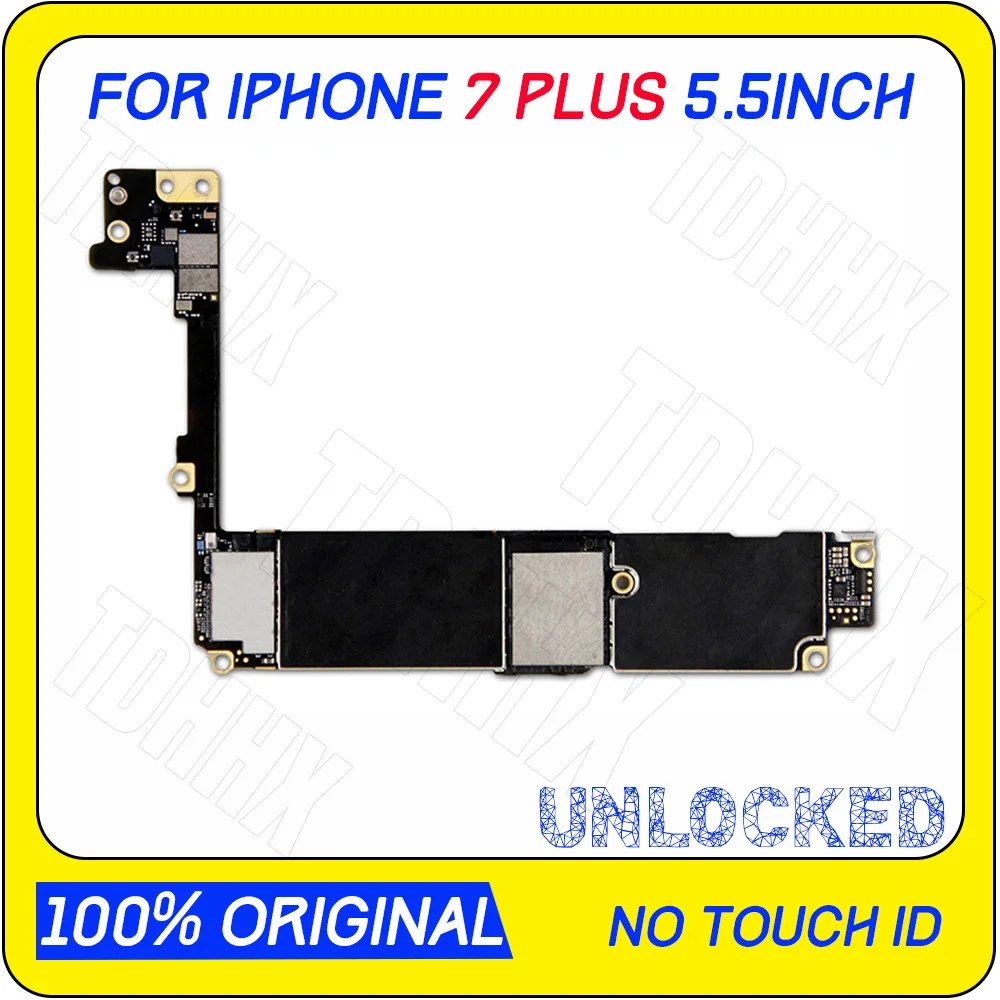 Для Apple iphone 7 Plus материнская плата 32 ГБ для iphone 7 Plus материнская плата с сенсорным ID/без Touch ID