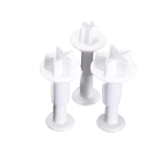 Звезда Торт Печенье Сахарная паста резка сахарной мастики Плунжер декоративная