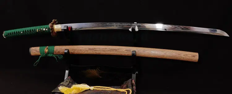 Глина закаленное складное стальное лезвие лягушка искусственный самурайский