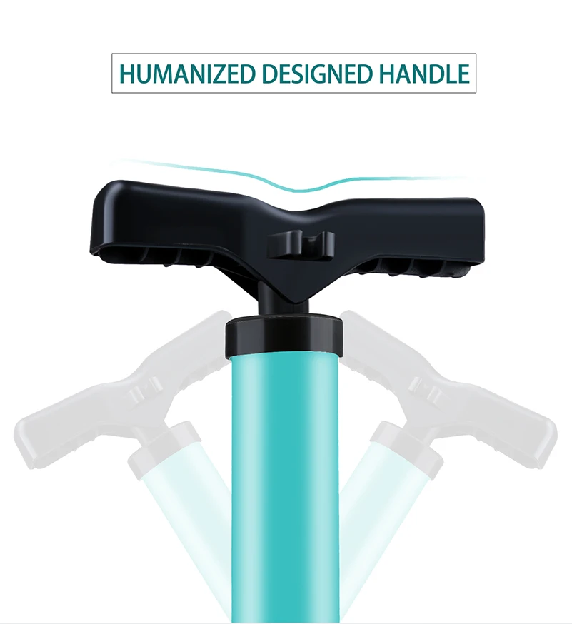 WEST BIKING велосипедный насос 120/160PSI стальной Бирюзовый велосипедный насос воздушный насос Schrader Presta клапан дорожный MTB велосипедный насос