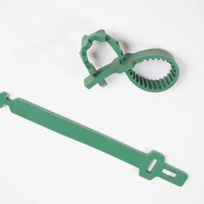 Heavy Duty Soft Rubber Buckle Shrub Ties Adjustable Interlock Garden Tree for Rose Plant Support | Дом и сад