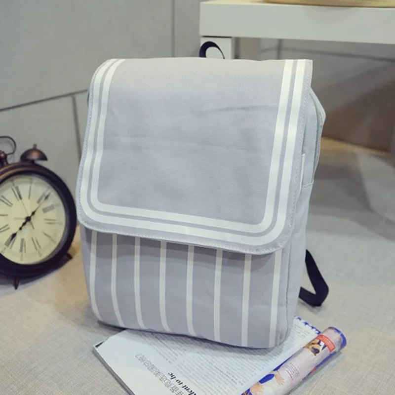 Бесплатная доставка Новый Мода 2017 г. холст цвет: черный синий темно-Стиль студент