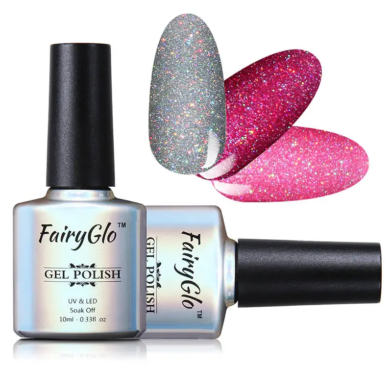 FairyGlo 3 шт. 10 мл Неон с сияющими блестками лак для ногтей Гибридный лак для ногтей, маникюр набор "сделай сам" лак гель для ногтей набор гелевое покрытие для ногтей, полустойкое к Наборы - Цвет: 170