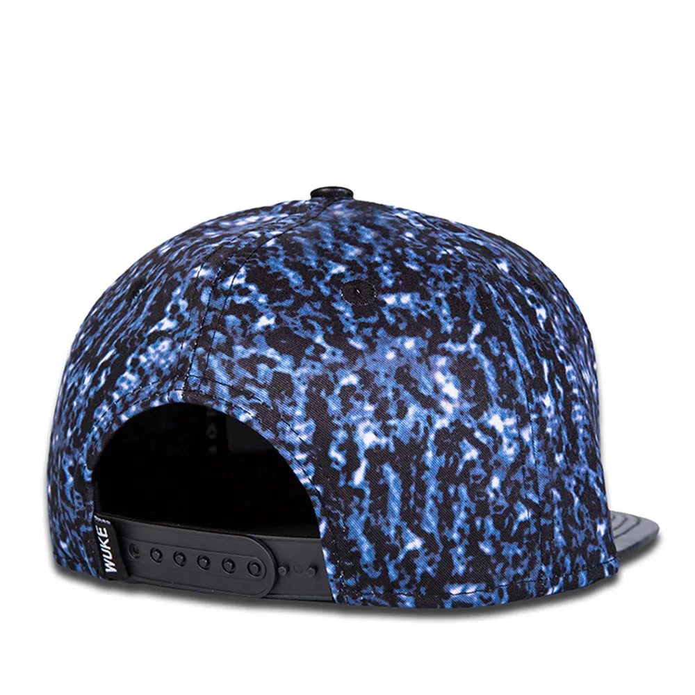 WUKE 3D печать море кокосовое Спорт на открытом воздухе Хип-хоп Кепки Casquette моды