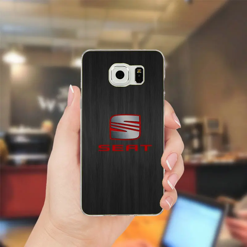Горячая автокресло логотип Мягкие TPU чехол для телефона Тонкий samsung Galaxy Note 2 3 4 5 8 S2