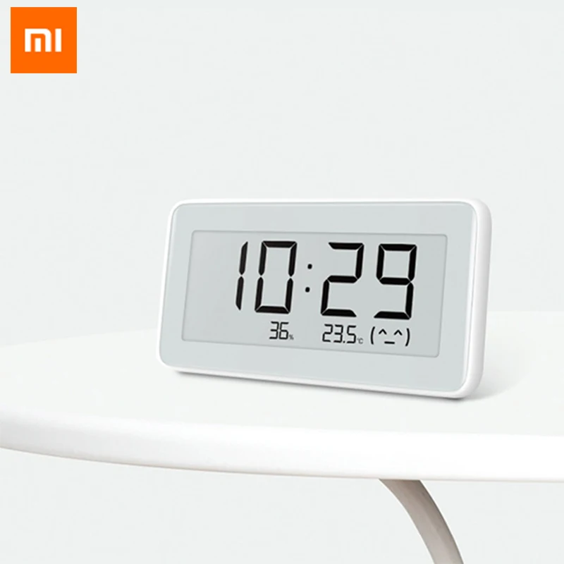 Xiaomi Mijia беспроводные умные электрические цифровые часы для помещений и улицы, гигрометр, термометр, ЖК-измерительные приборы для измерения температуры BT4.0