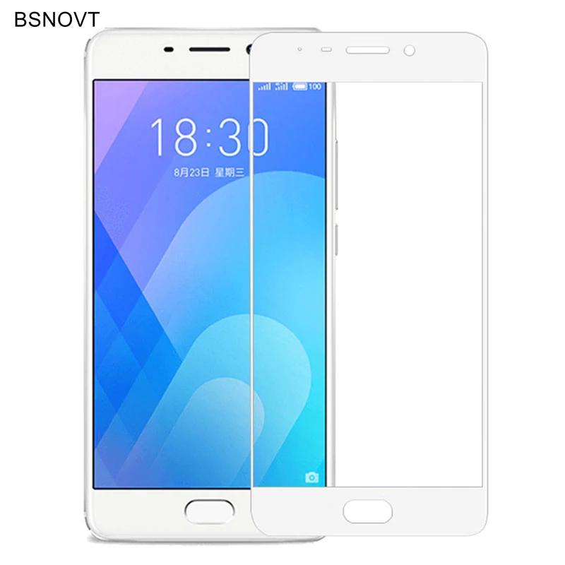 2 шт Полное стекло Meizu M6 Note Защитная пленка 2.5D анти Браст закаленное для Meilan 6|glass for
