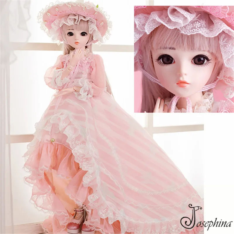Роскошные куклы Jimusuhutu-Doris, 60 см, SD BJD, модные куклы для девочек, 1/3, набор из смолы с шариковым шарниром, красивая кукла для девочек, сюрприз, подарок для девочки
