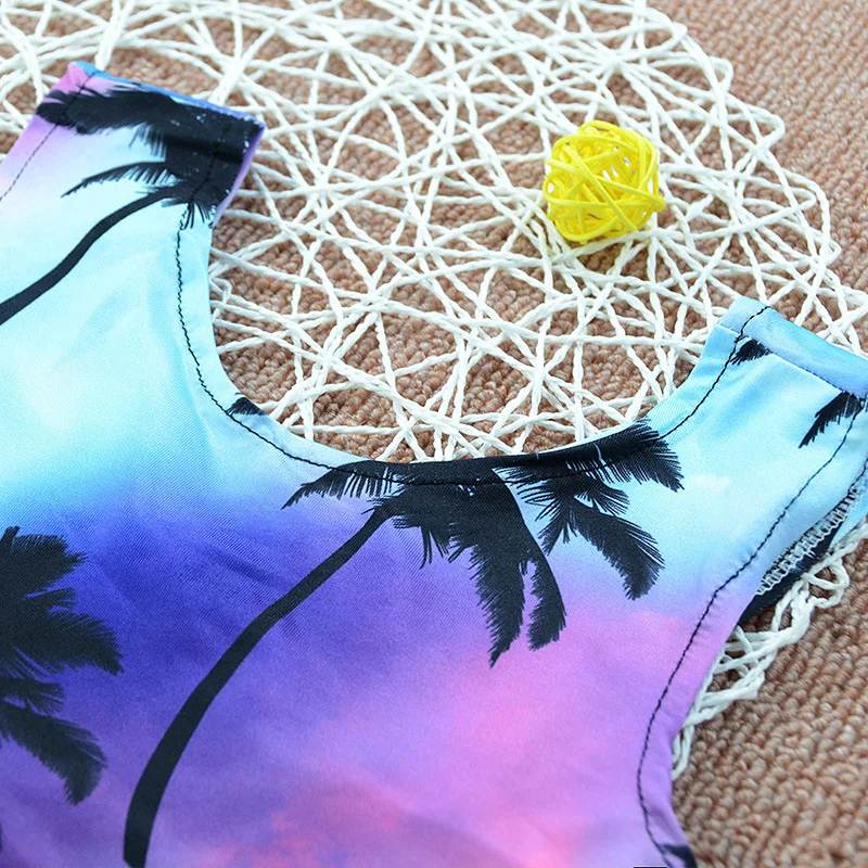 Детский купальник для девочек из 2 предметов Детские купальники одежда плавания