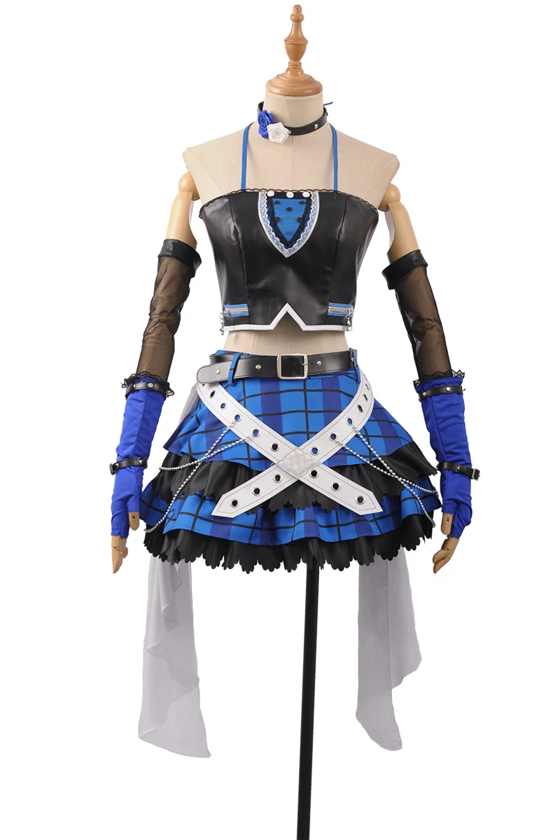 Костюм для косплея Love Live Umi Sonoda Muse Rock Пробуждение карточка Лолита полный комплект|