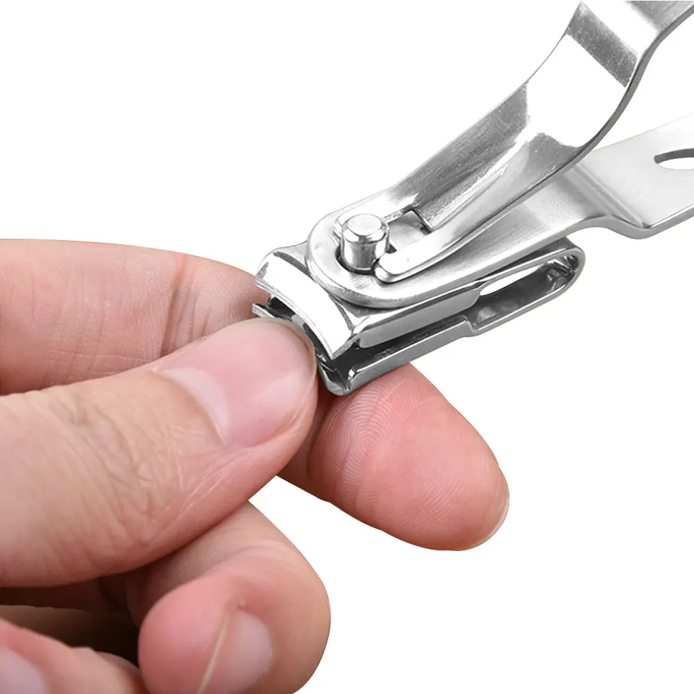 Dighealth Large Stainless Steel 360 Degree Rotating Nail Clipper Cutter Trimmer Manicure Finger Toe |