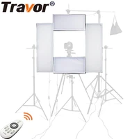 travor 4 in 1 headshot led studio light 100w 5500k cri95 video light with 2 4g wireless remote control photography lighting