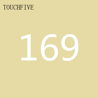 169 1 шт. TouchFive на выбор, 168 цветов, маркеры для эскизов, маркеры на спиртовой основе, набор цветных маркеров, товары для рукоделия, ручка для школы - Цвет: 169