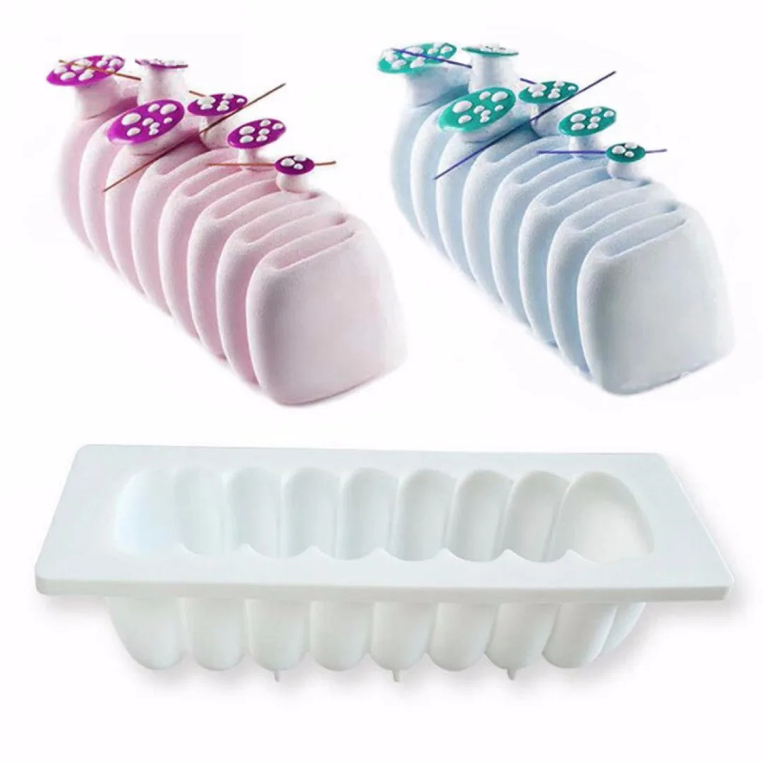 

Newest Silicone Non-Stick Shape Mousse Cake Mould Dessert Pastry Baking Pan