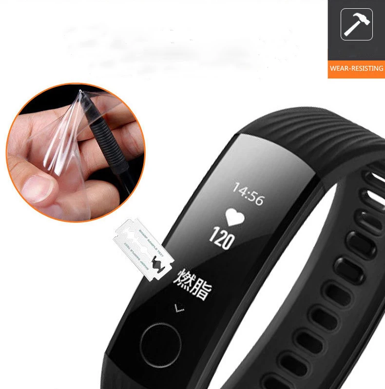 10 шт./упаковка Защитная пленка для Huawei Honor Band 3 /band 4|Смарт-аксессуары| |