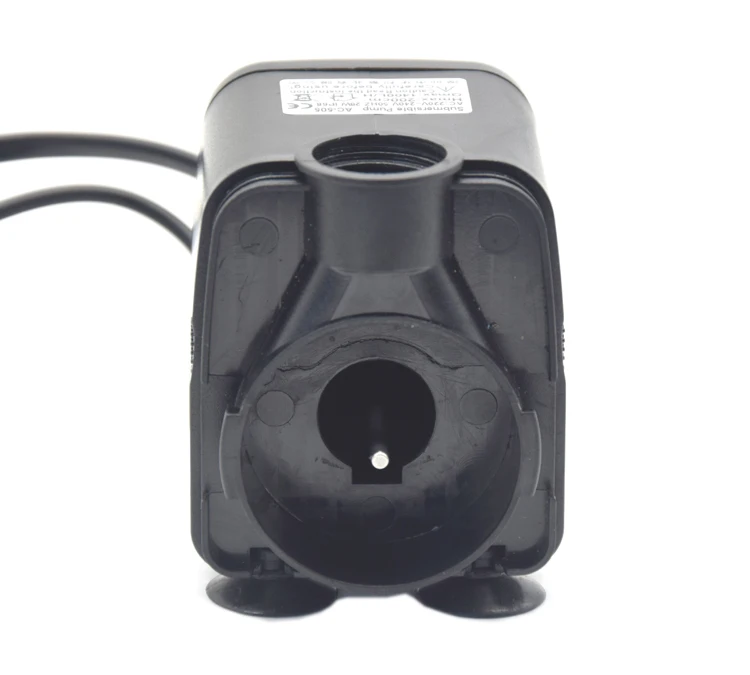 AC 220V 240V погружной водяной насос 1400L/ч 28 W, украшенное мозаикой из драгоценных камней, 12 Светодиодный свет аквариумный водяной насос для аквариума фонтан насос пруда
